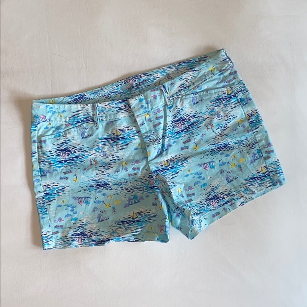 Old Navy Pixie Shorts; Nautical Print